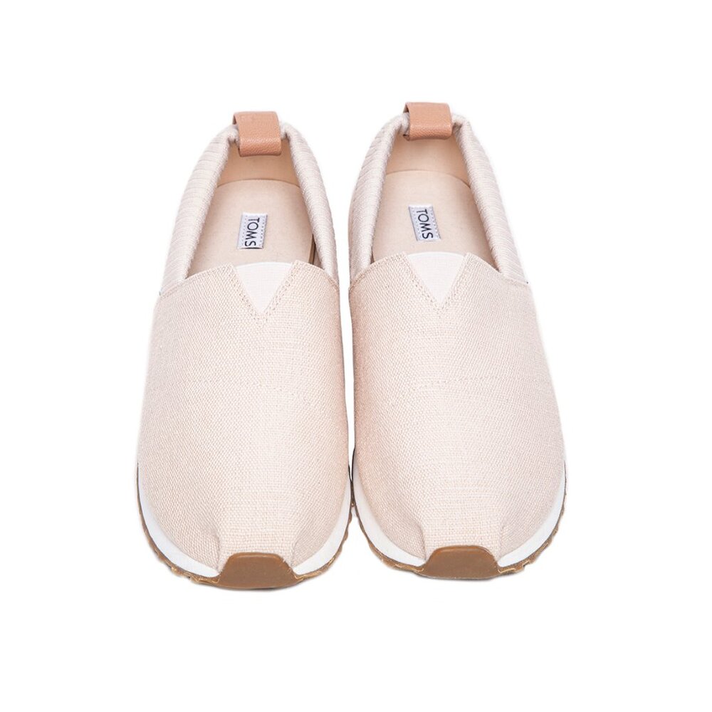 Brand New TOMS Womens 10018265 Alpargata Resident Casual Beige Slipons Size 10